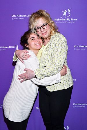 BBBSLA Board Chair Laura Lizer (right) and her Little Sister Jenny Photo