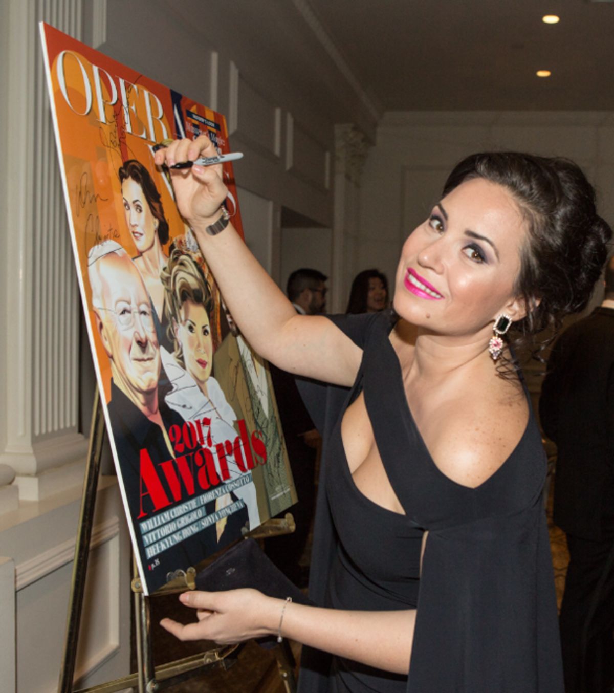 Honoree  Sonya  Yoncheva at 