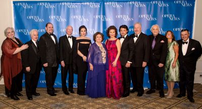 Stephanie  Blythe,  OPERA  NEWS  Editor  in  Chief  F.  Paul  Driscoll,  presenter  Q Photo