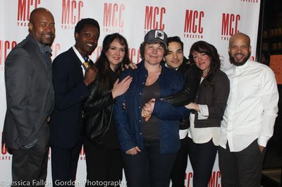 Jackson Gay, Lucy Thurber and the cast of TRANSFERS Photo
