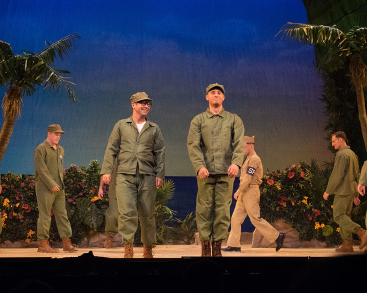 Jake Saenz, Shannon Stoeke, Marc Ginsburg, and Adam Lendermon at 