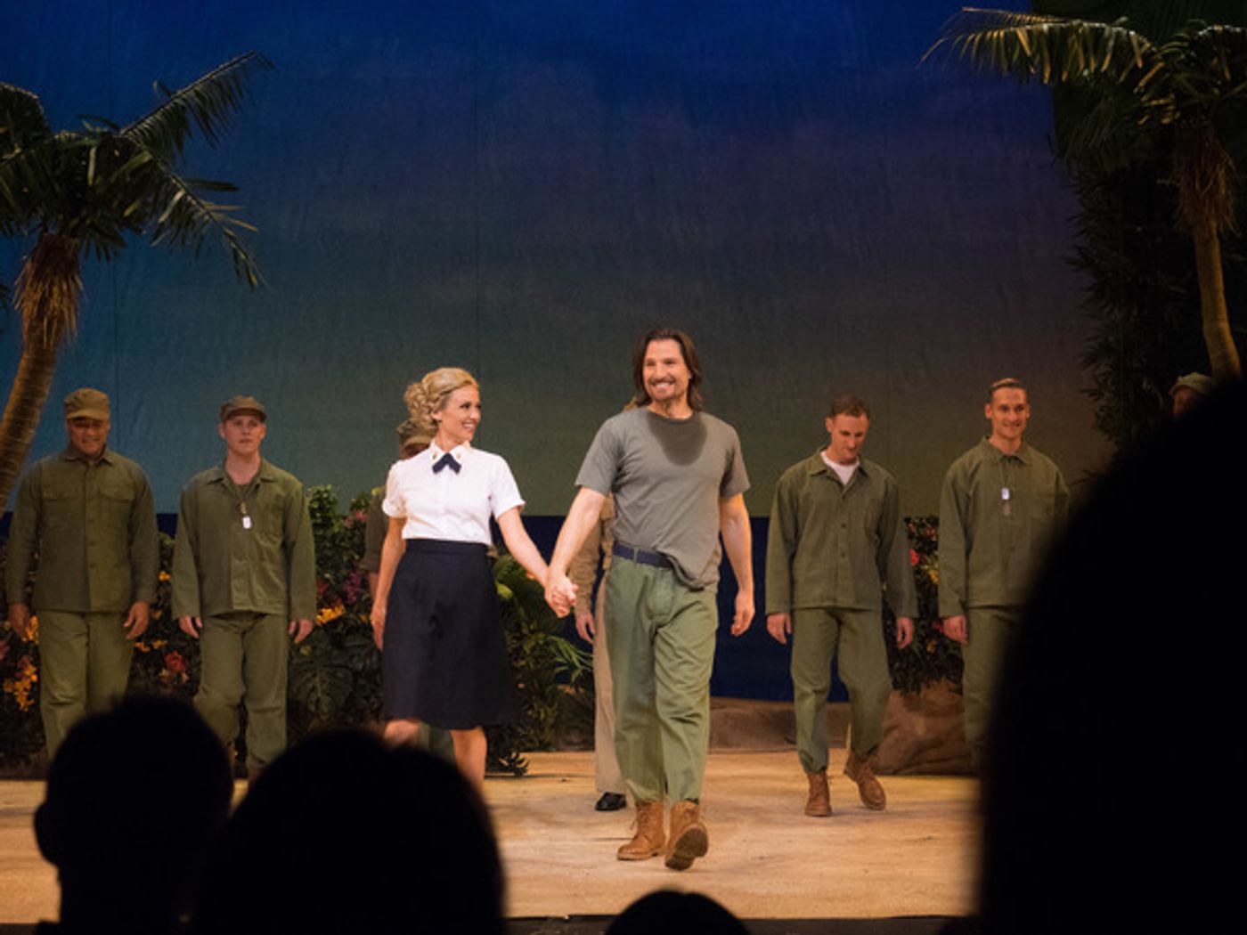 Photo Coverage: Curtain Call And Press Night Celebration Of McCoy Rigby Entertainment's SOUTH PACIFIC  Image