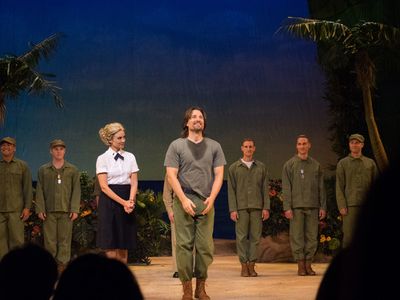 Richard Bulda, Jake Saenz, Stephanie Renee Wall, John Cudia, Adam Lendermon, Brian St Photo