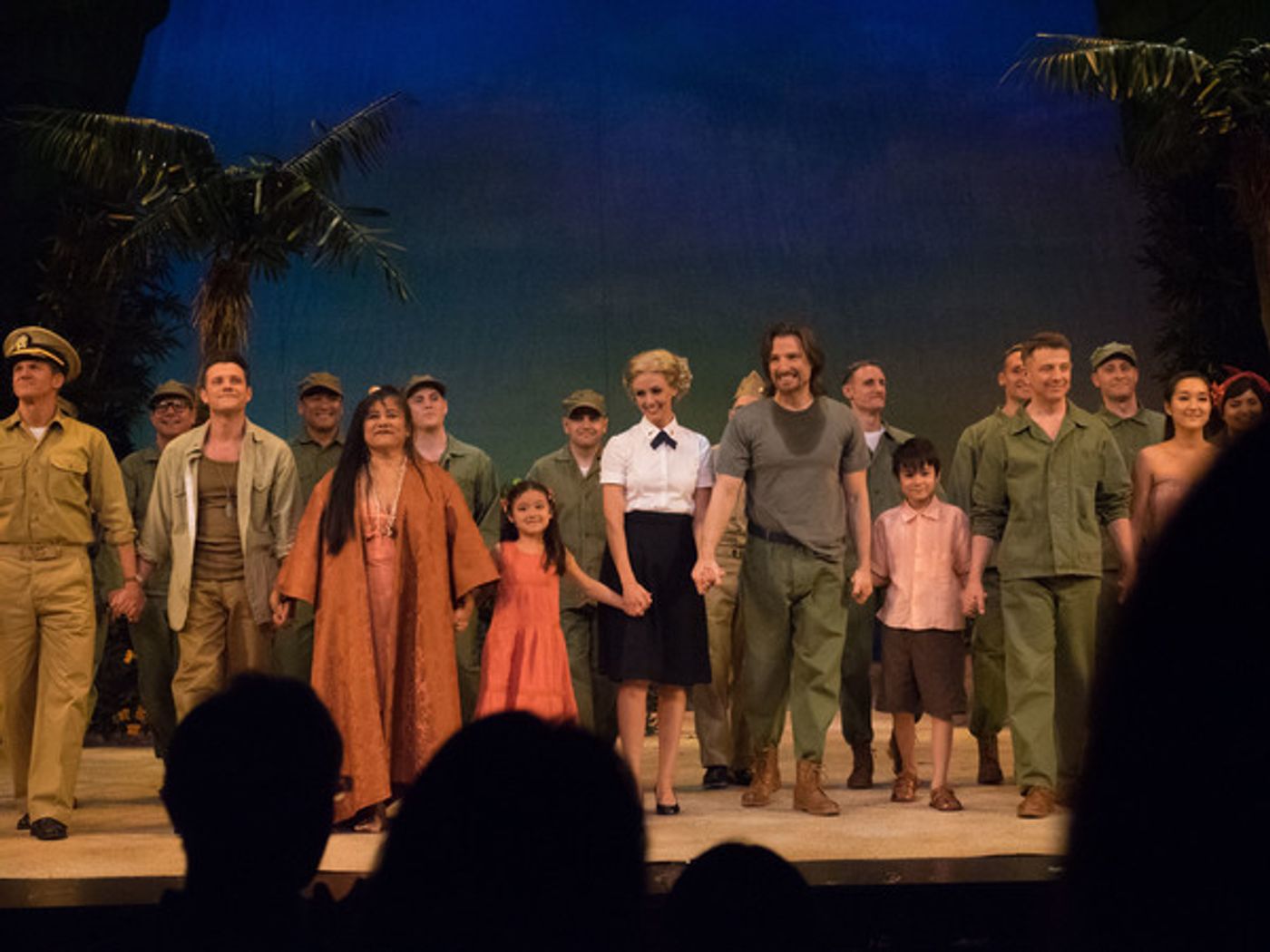 Photo Coverage: Curtain Call And Press Night Celebration Of McCoy Rigby Entertainment's SOUTH PACIFIC  Image