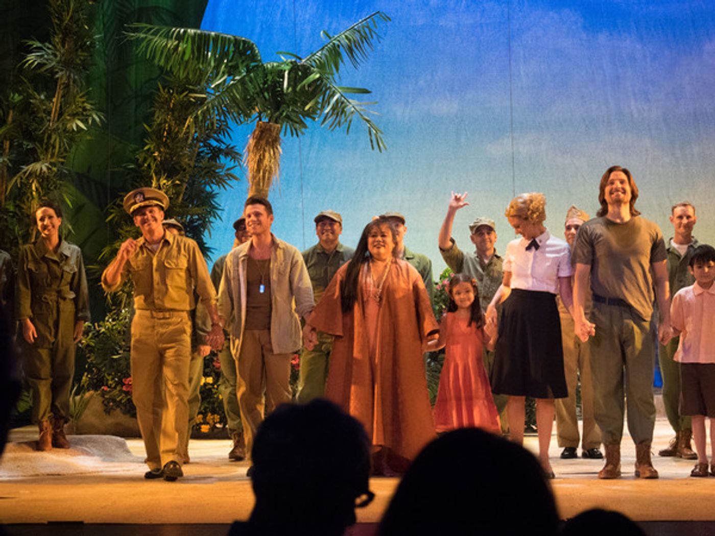 Photo Coverage: Curtain Call And Press Night Celebration Of McCoy Rigby Entertainment's SOUTH PACIFIC  Image