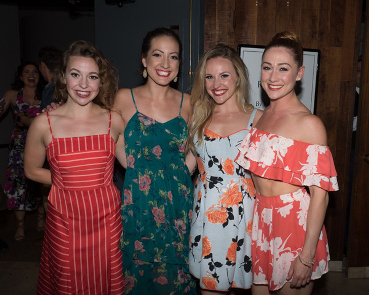 Carolyn Lupin, Katie Perry, Alissa Tucker, and Brittany Bentley at 