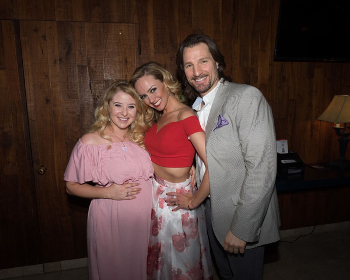 Carly Bracco, Stephanie Renee Wall, and John Cudia at 