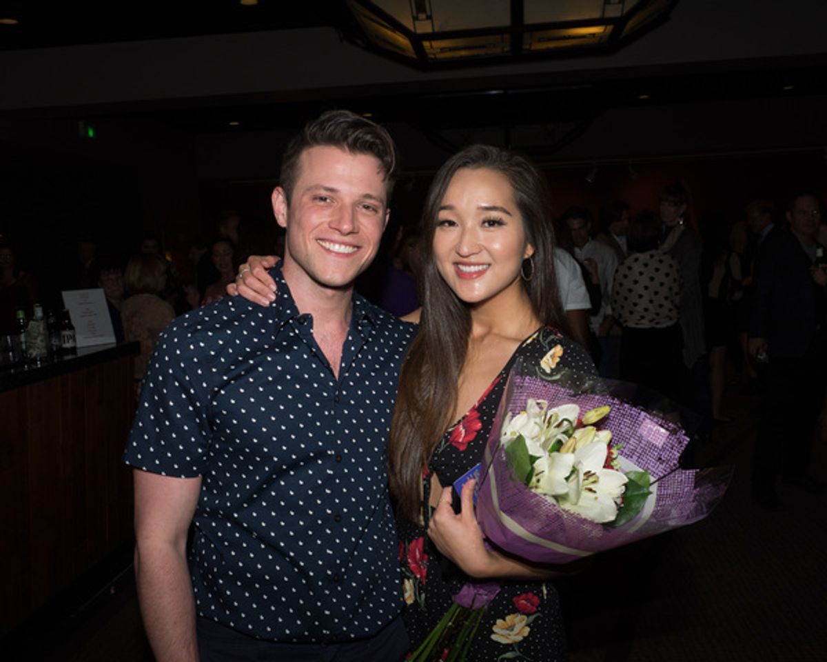 Matt Rosell and Hajin Cho at 