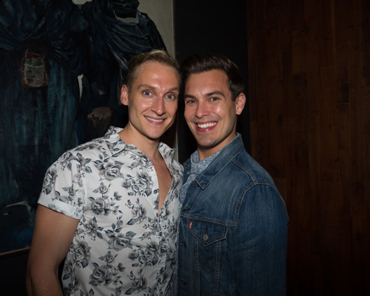 Brian Steven Shaw and Nick Adorno at 