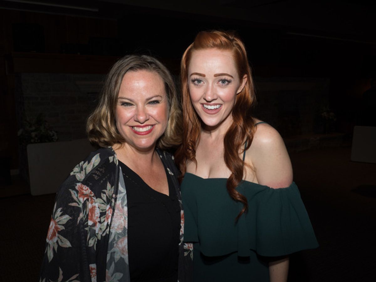 Kim Arnett and Jenna Wright at 