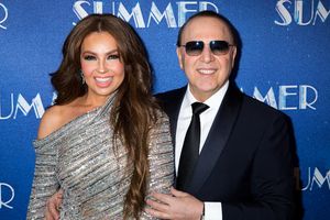Thalia, Tommy Mottola Photo