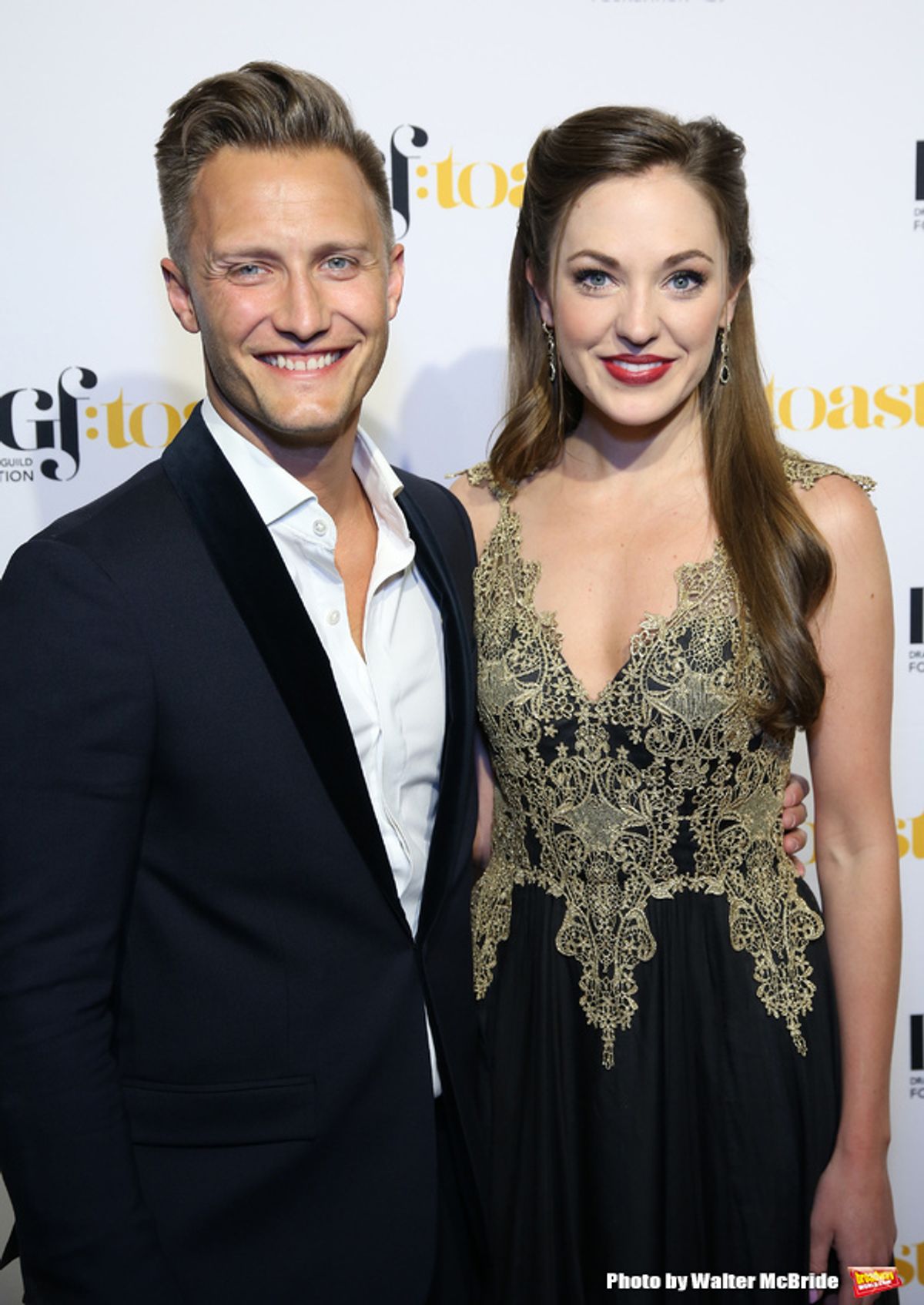 Nathan Johnson and Laura Osnes  at 