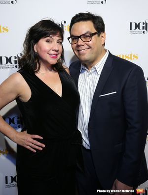 Kristen Anderson-Lopez and Robert Lopez @ BroadwayWorld Kristen Anderson-Lopez and Robert Lopez Photo
