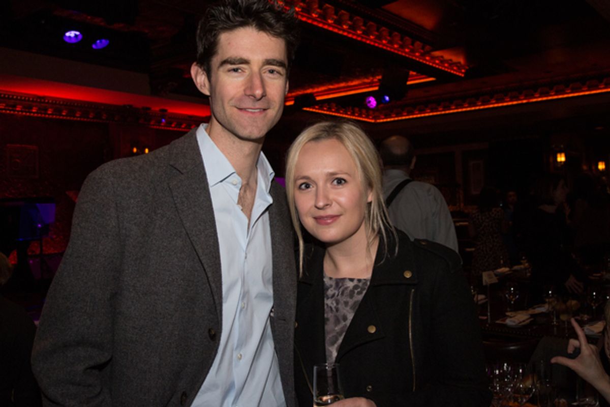 Drew Gehling and Julia Mattison at 