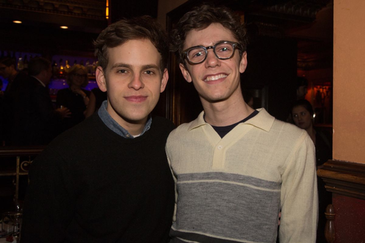 Taylor Trensch and Ben Ross at 