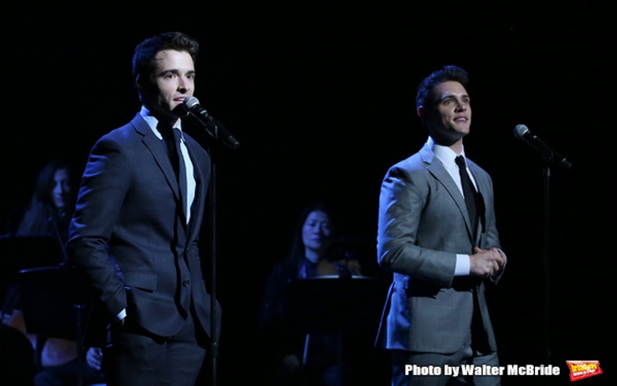 Corey Cott and Casey Cott  at 