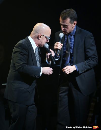 Paul Shaffer and Andrew Lippa Photo