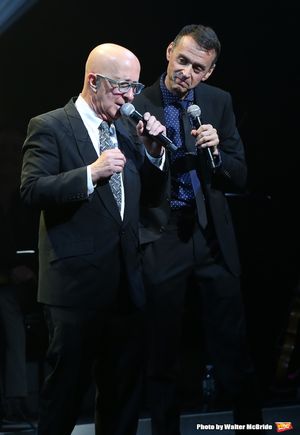 Paul Shaffer and Andrew Lippa Photo