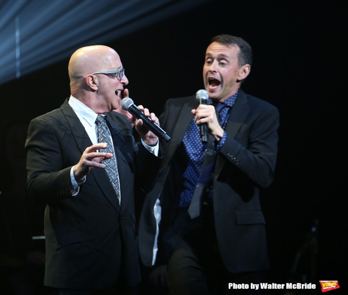 Paul Shaffer and Andrew Lippa at 