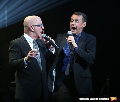 Paul Shaffer and Andrew Lippa Photo