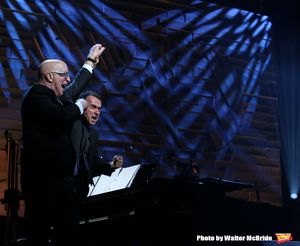 Paul Shaffer and Andrew Lippa Photo