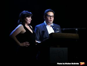 Kristen Anderson-Lopez and Robert Lopez  Photo