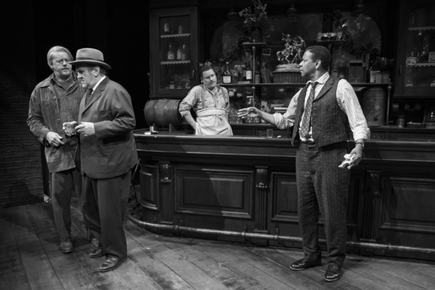 Photo Flash: First Look at Denzel Washington & Company in THE ICEMAN COMETH on Broadway! Photo Flash: First Look at Denzel Washington & Company in THE ICEMAN COMETH on Broadway! Image