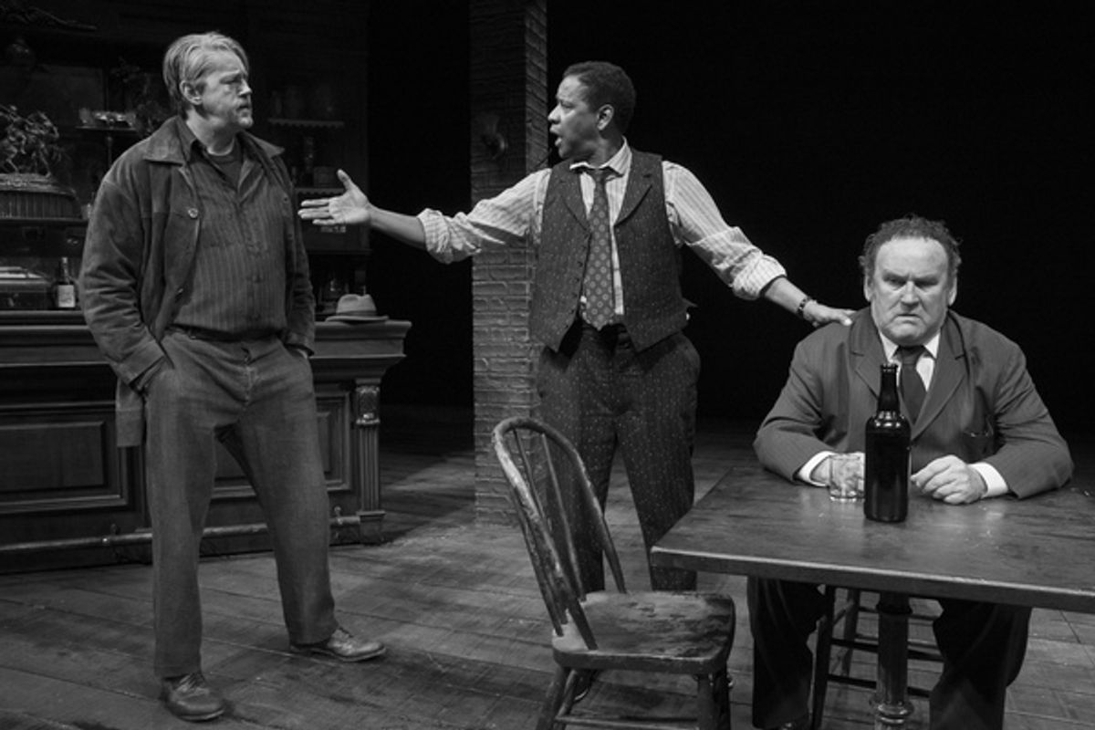 David Morse, Denzel Washington, and Colm Meaney in THE ICEMAN COMETH at 