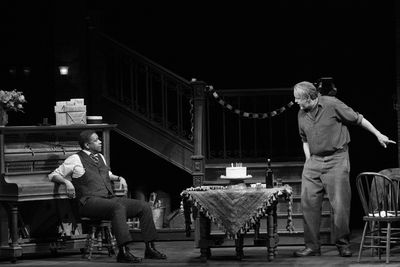 Denzel Washington and David Morse in THE ICEMAN COMETH Photo