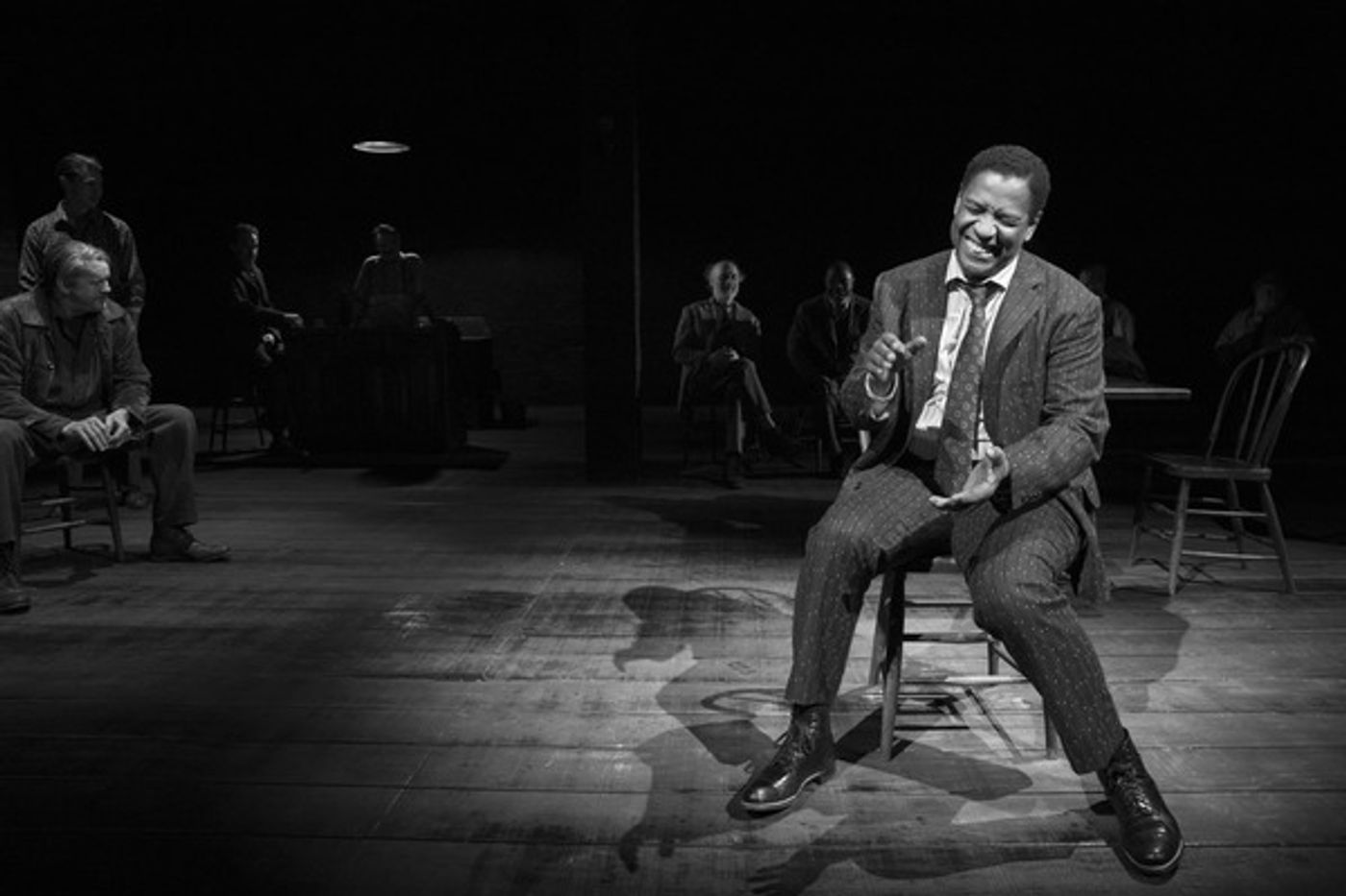 Photo Flash: First Look at Denzel Washington & Company in THE ICEMAN COMETH on Broadway!  Image