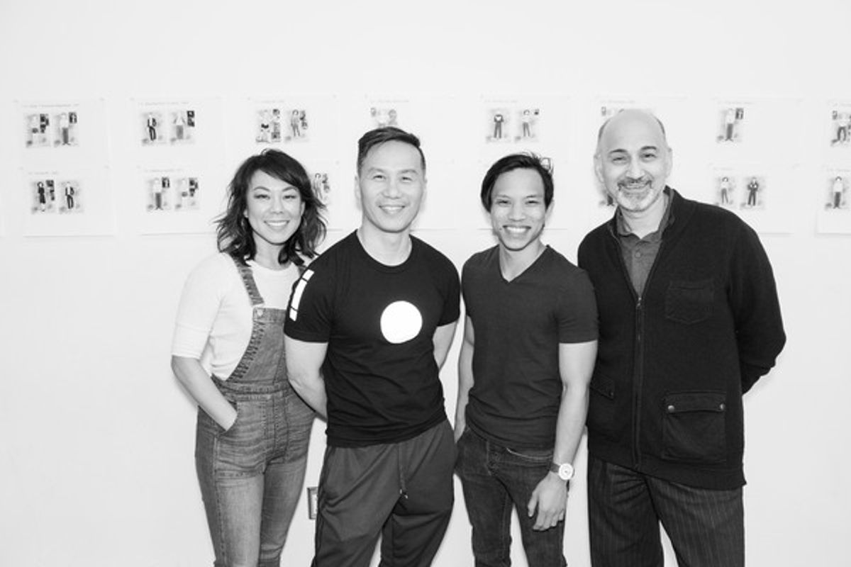 Ali Ahn, BD Wong, Tony Aidan Vo, and Ned Eisenberg at 