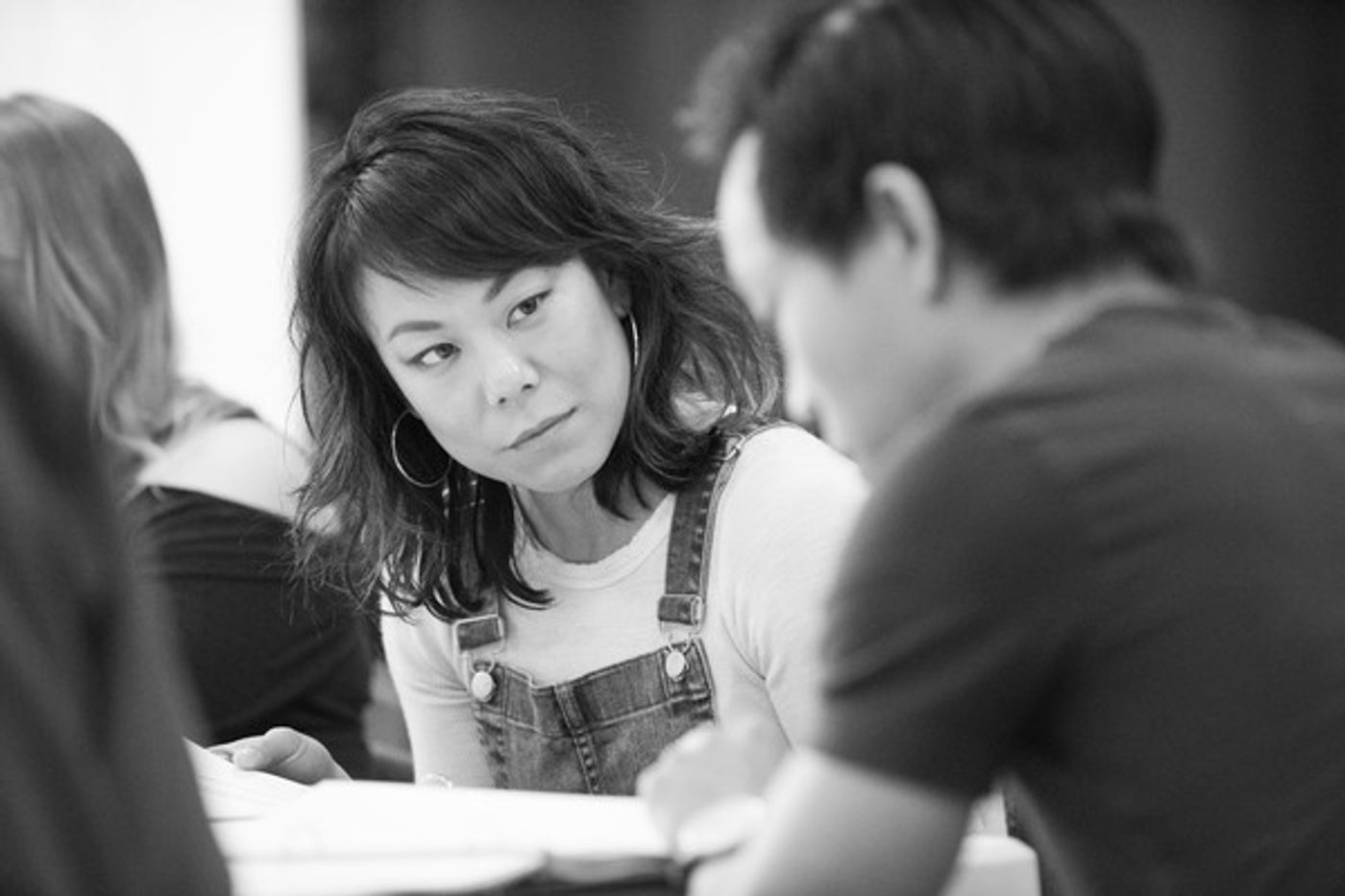 Photo Flash: In Rehearsal with Atlantic Theater Company's THE GREAT LEAP  Image