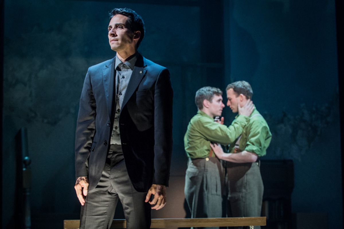 Gary Wood (Harry) Craig Mather (Edward) Joel Harper-Jackson (Tom) at 