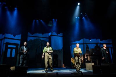 Gary Wood (Harry) Joel Harper-Jackson (Tom) Craig Mather (Edward) Andy Coxon (Ed) Photo