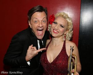 Jim Caruso, Gunhild Carling  Photo