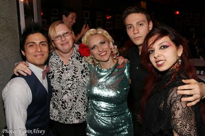 Quintin Harris, Olgater Litsky, Gunhild Carling, Lossy Freud, Sidney Harris Photo