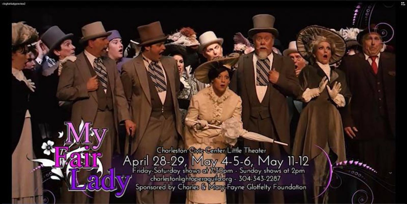 Feature: MY FAIR LADY Performed By the Charleston Light Opera Guild at the CHARLESTON CIVIC CENTER LITTLE THEATRE  Image