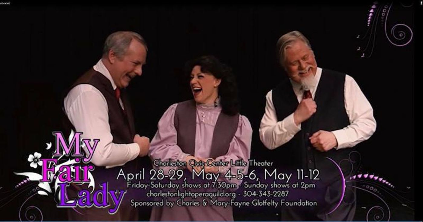 Feature: MY FAIR LADY Performed By the Charleston Light Opera Guild at the CHARLESTON CIVIC CENTER LITTLE THEATRE  Image
