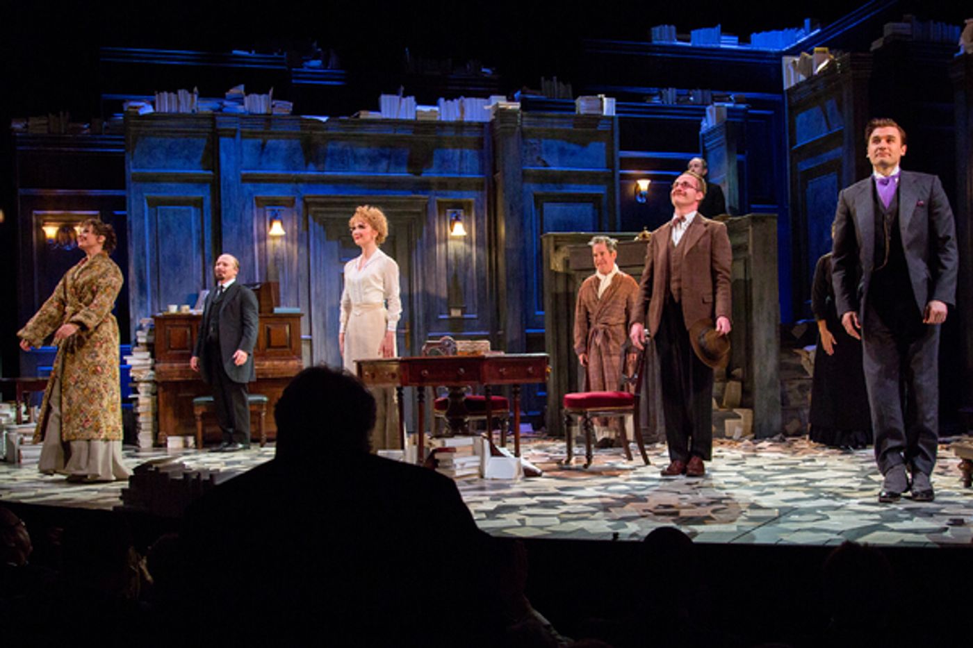 Photo Coverage: Tom Hollander & Company Take Opening Night Bows in TRAVESTIES!  Image