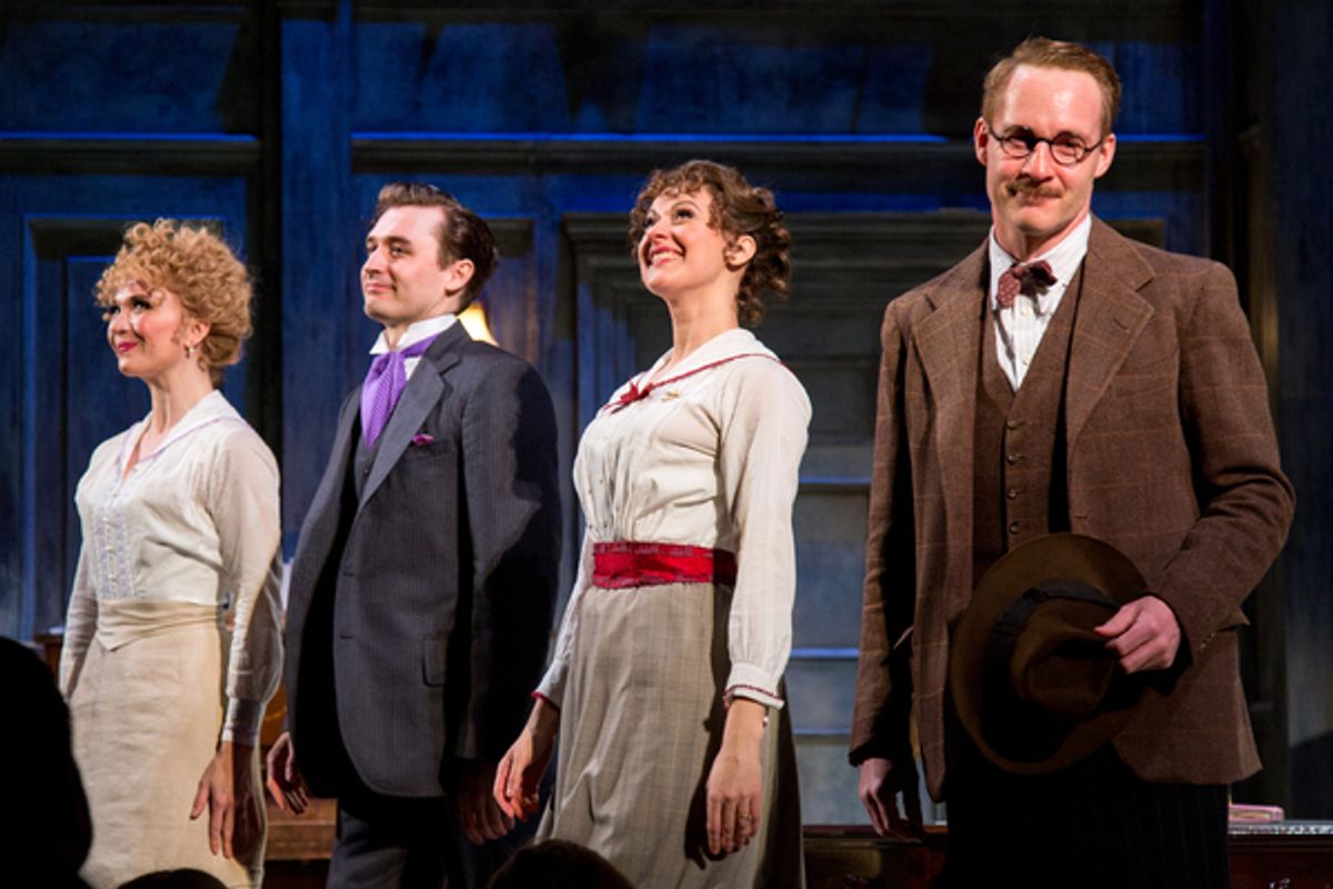 Scarlett Strallen, Seth Numrich, Sara Topham, Peter McDonald at 