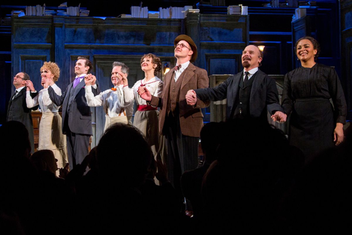 Patrick Kerr, Scarlett Strallen, Seth Numrich, Tom Hollander, Sara Topham, Peter McDonald, Dan Butler, Opal Alladin at 