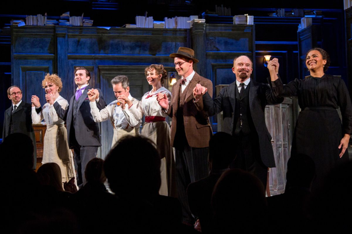 Patrick Kerr, Scarlett Strallen, Seth Numrich, Tom Hollander, Sara Topham, Peter McDonald, Dan Butler, Opal Alladin at 