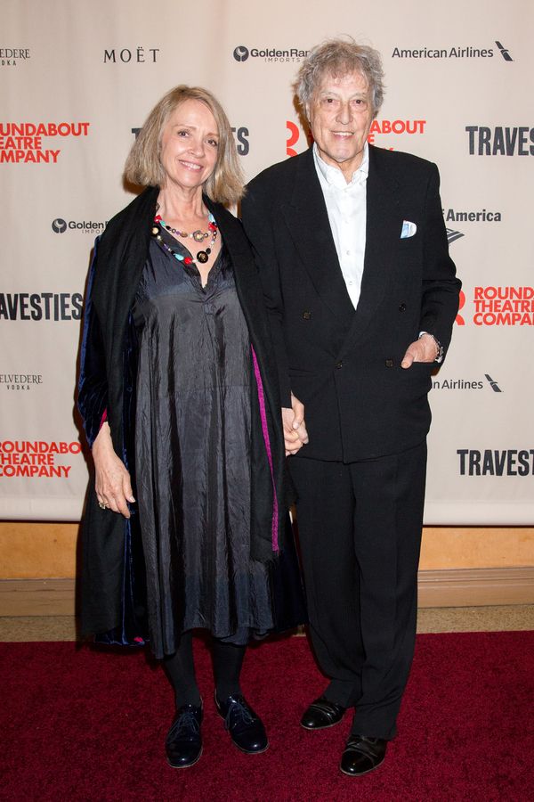 Sabrina Guinness, Tom Stoppard Photo