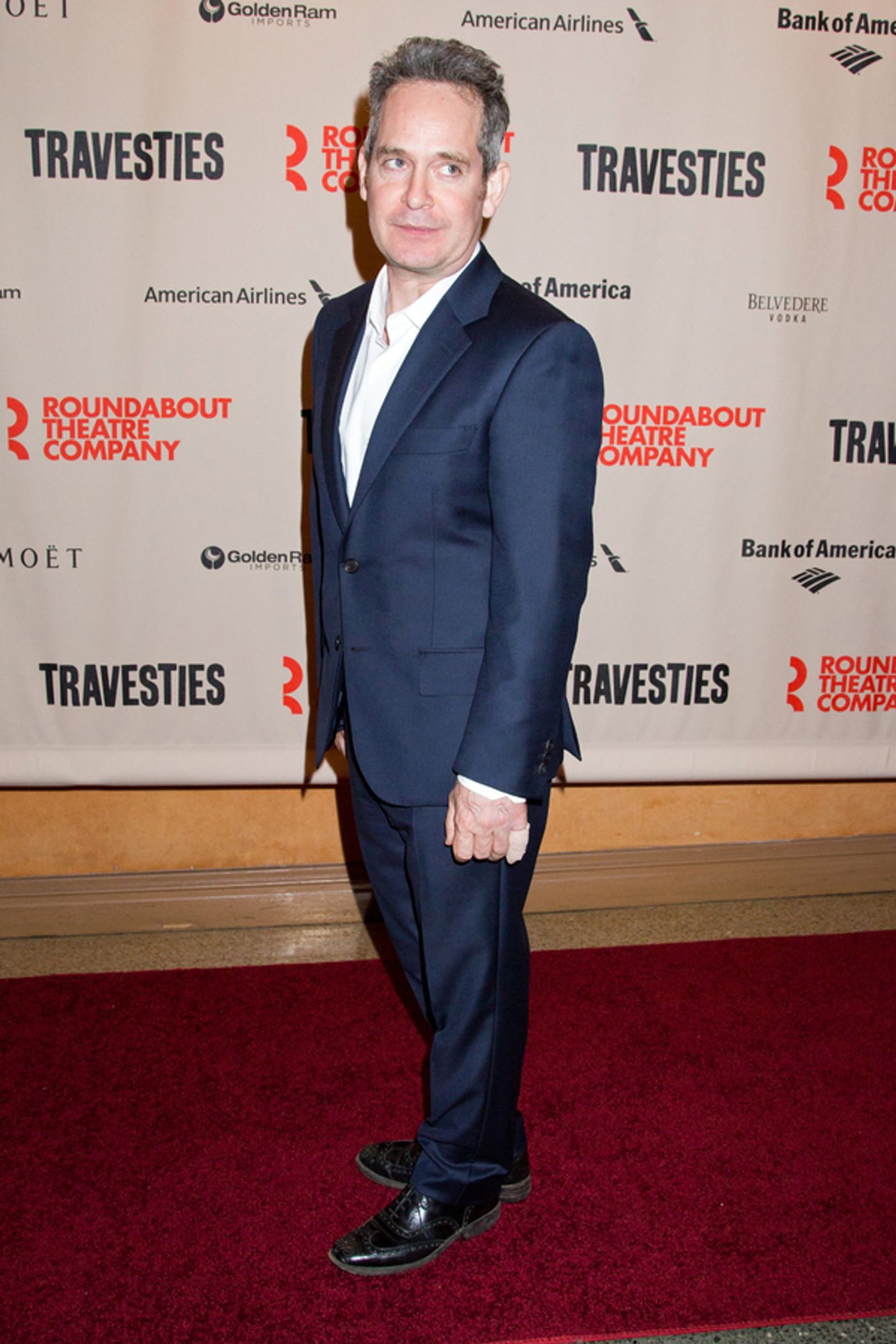Photo Coverage: Tom Hollander & Company Take Opening Night Bows in TRAVESTIES!  Image