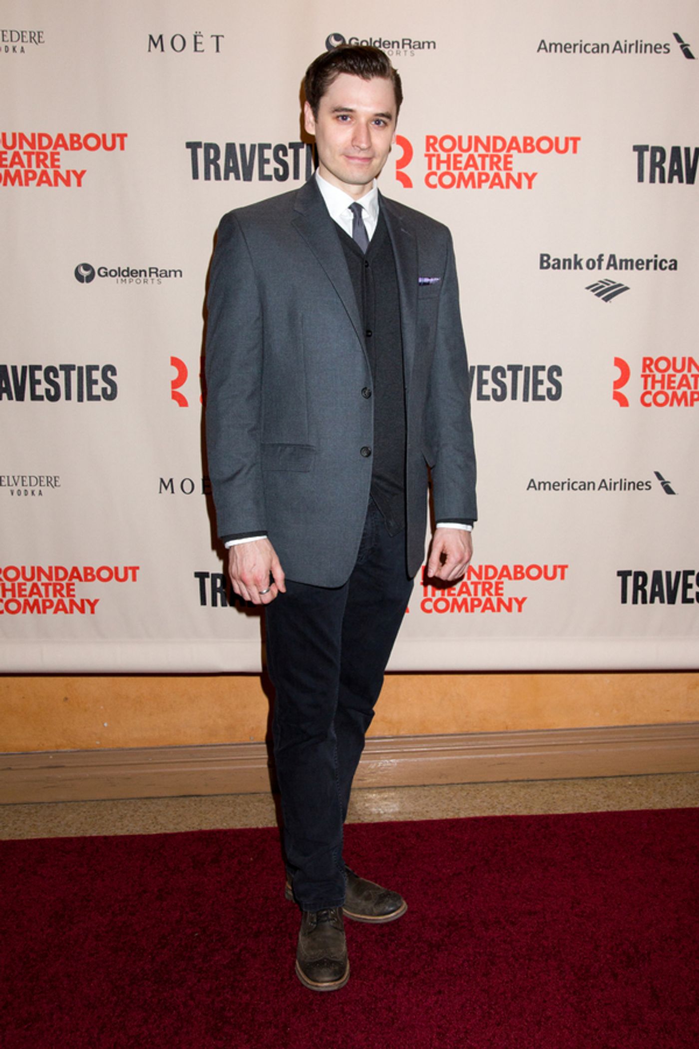 Photo Coverage: Tom Hollander & Company Take Opening Night Bows in TRAVESTIES!  Image