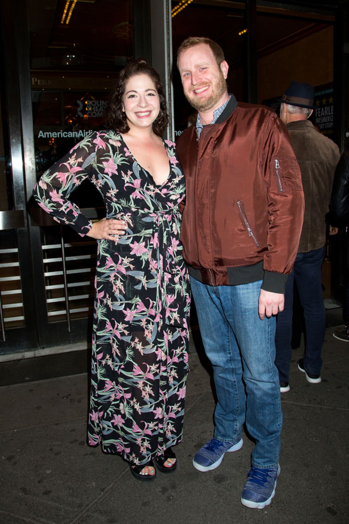 Jenny Rachel Weiner and guest at 