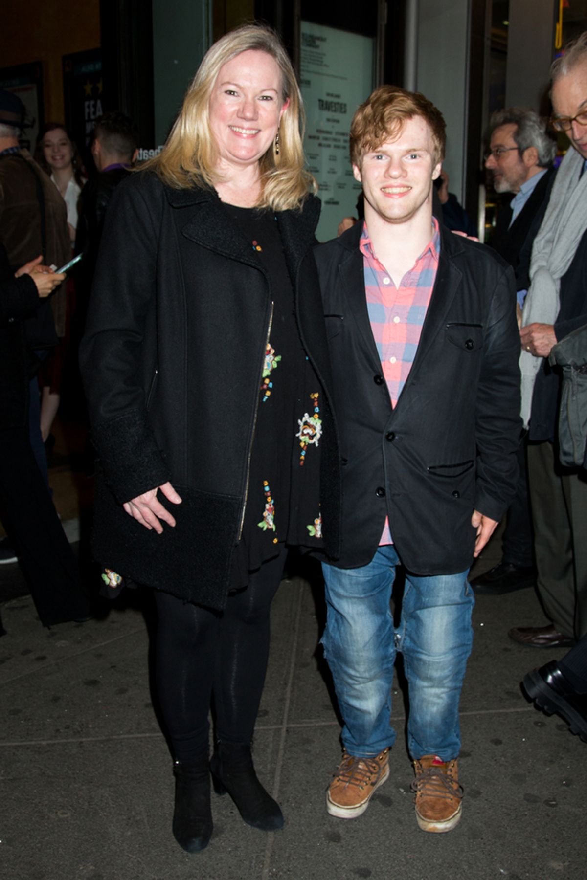 Kathleen Marshall and guest at 