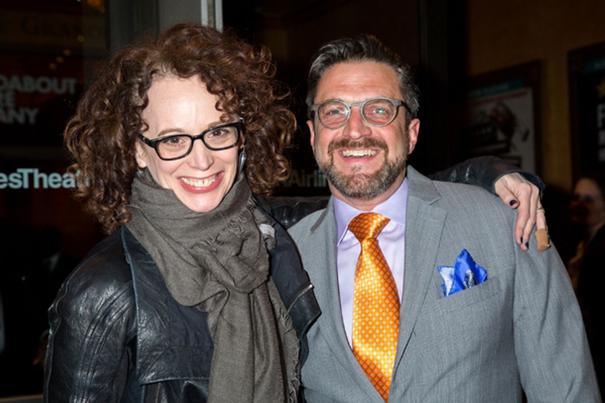 Rebecca Taichman, Raul Esparza at 