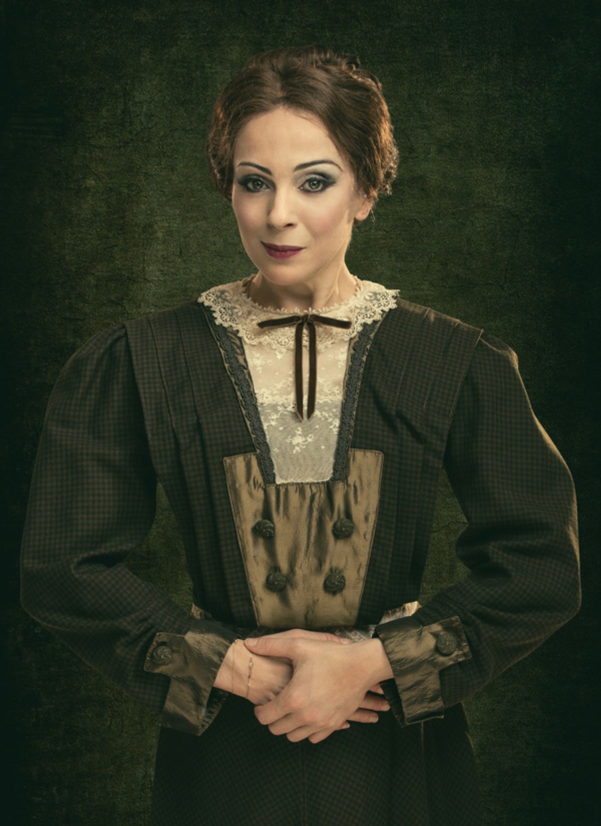 Amanda Abbington as Miss Minchin at 