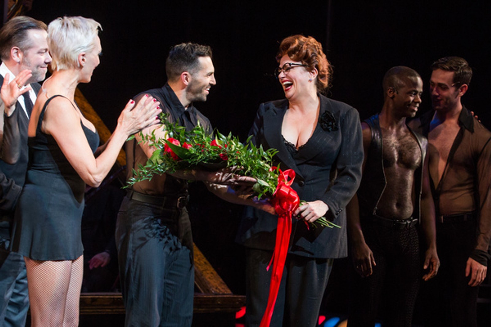 Photo Flash: Mama Has Arrived! Cady Huffman Takes Her First Bow in CHICAGO — photo 5 of 8